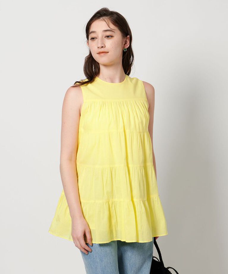 UNITED ARROWS「【一部別注】＜MARIHA＞ミューズのブラウス」|Tシャツ・カットソー|YELLOW