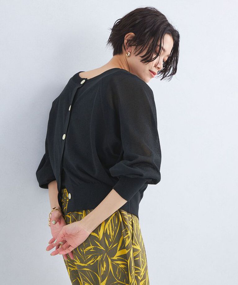 UNITED ARROWS green label relaxing「【結論シリーズ】忍ばせカーデ 2WAY -ウォッシャブル-」|カーディガン|