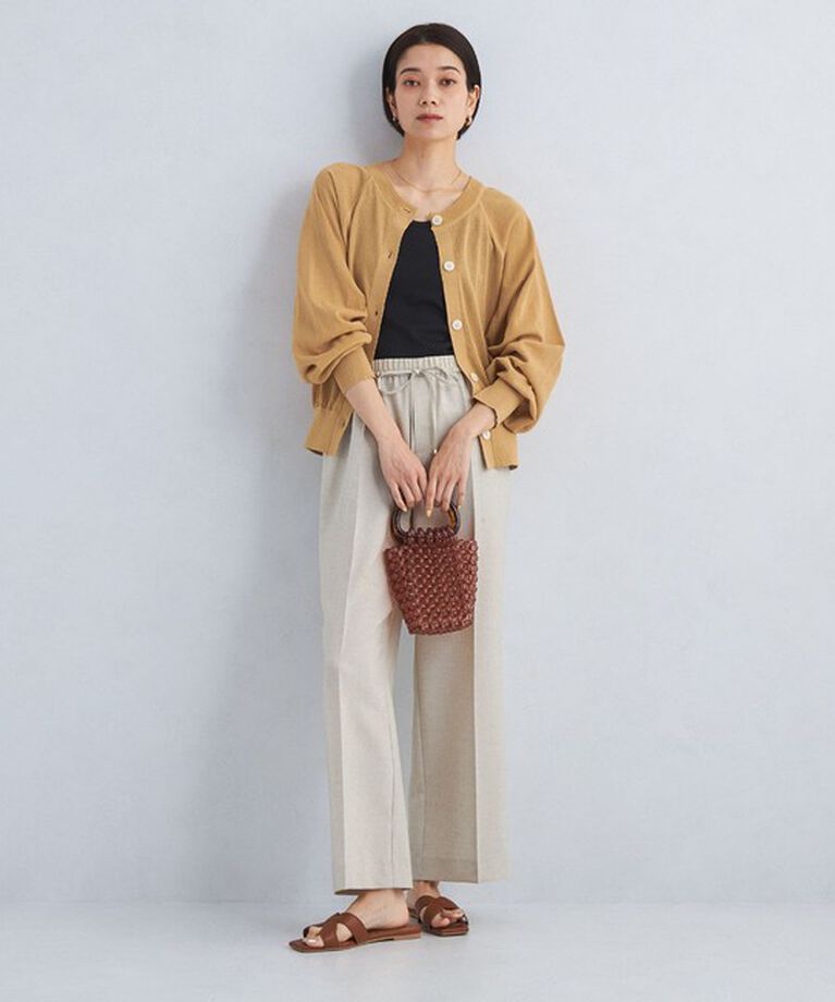 UNITED ARROWS green label relaxing「【結論シリーズ】忍ばせカーデ 2WAY -ウォッシャブル-」|カーディガン|