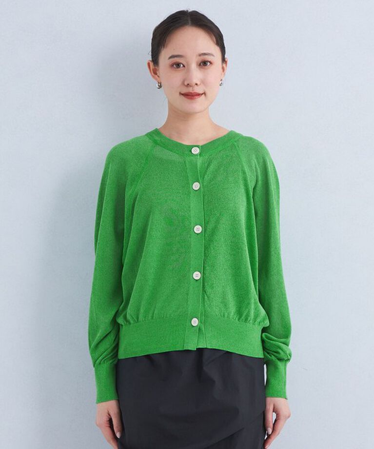 UNITED ARROWS green label relaxing「【結論シリーズ】忍ばせカーデ 2WAY -ウォッシャブル-」|カーディガン|
