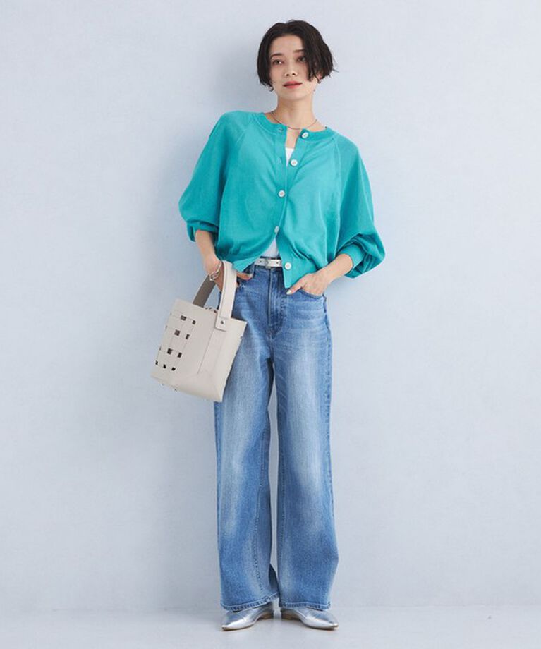 UNITED ARROWS green label relaxing「【結論シリーズ】忍ばせカーデ 2WAY -ウォッシャブル-」|カーディガン|