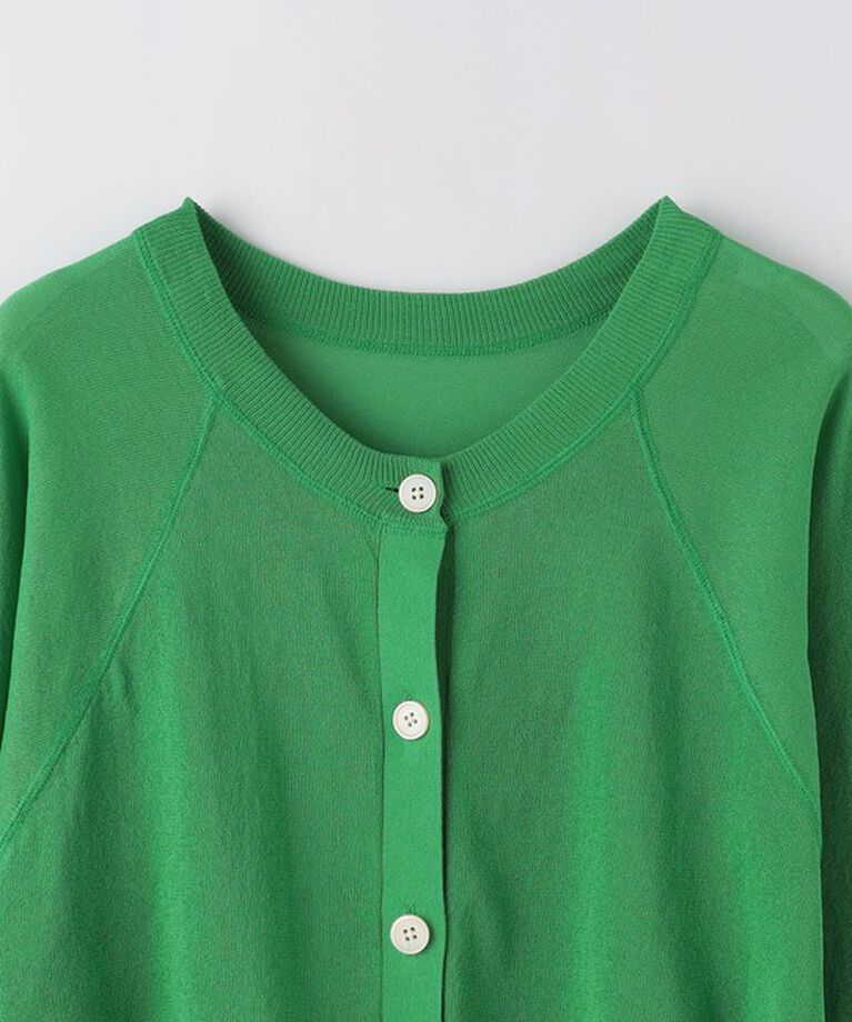 UNITED ARROWS green label relaxing「【結論シリーズ】忍ばせカーデ 2WAY -ウォッシャブル-」|カーディガン|