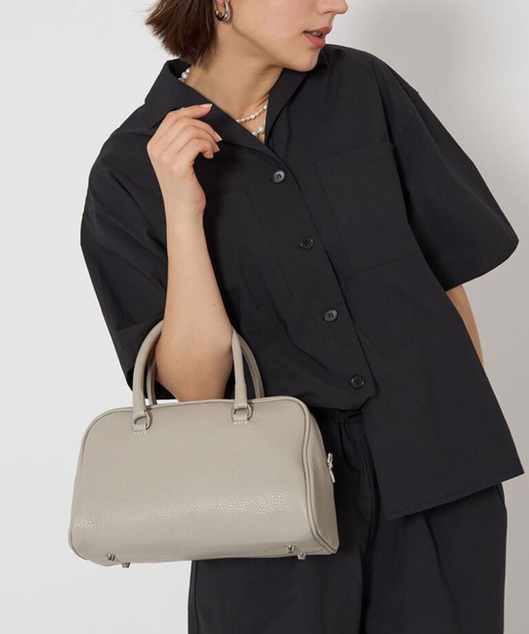UNITED ARROWS green label relaxing「＜MILOS＞ボストンバッグ / ショルダーバッグ」|ショルダー・メッセンジャー|LT.GRAY
