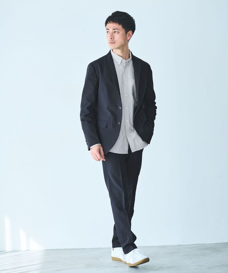 UNITED ARROWS green label relaxing「【WEB限定】JUST fit ボタンダウン オックスフォード 長袖 シャツ」|シャツ・ブラウス|