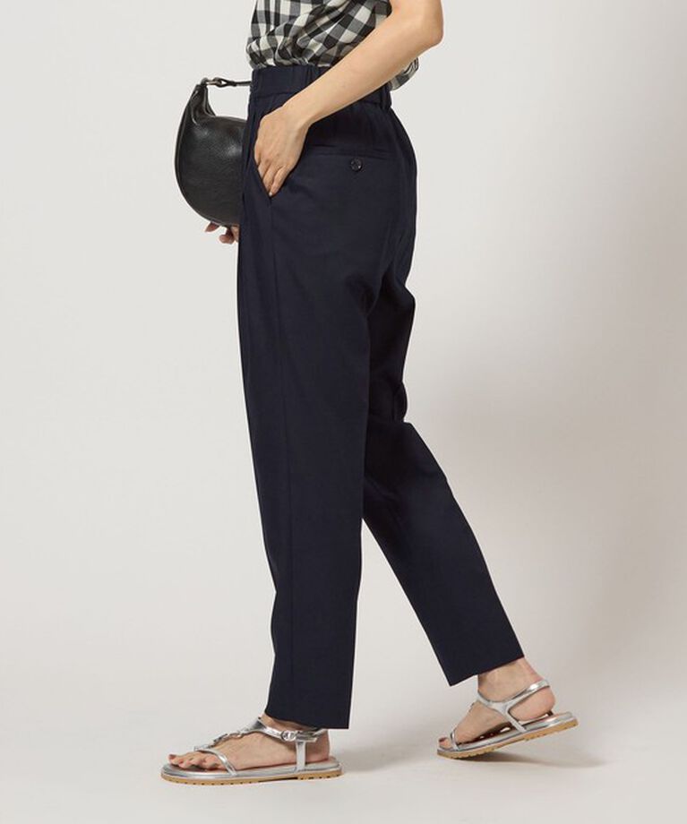 UNITED ARROWS green label relaxing「［size SHORT/TALLあり］キチントボトムス タック スリム パンツ」|スラックス|