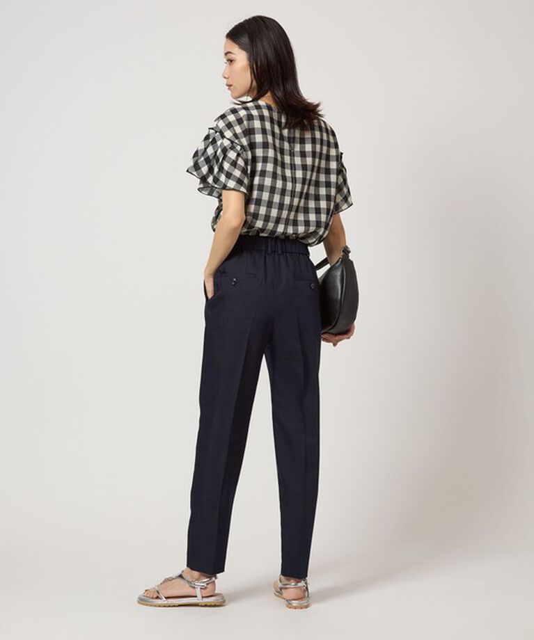 UNITED ARROWS green label relaxing「［size SHORT/TALLあり］キチントボトムス タック スリム パンツ」|スラックス|