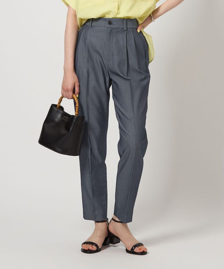 UNITED ARROWS green label relaxing「［size SHORT/TALLあり］キチントボトムス タック スリム パンツ」|スラックス|その他1