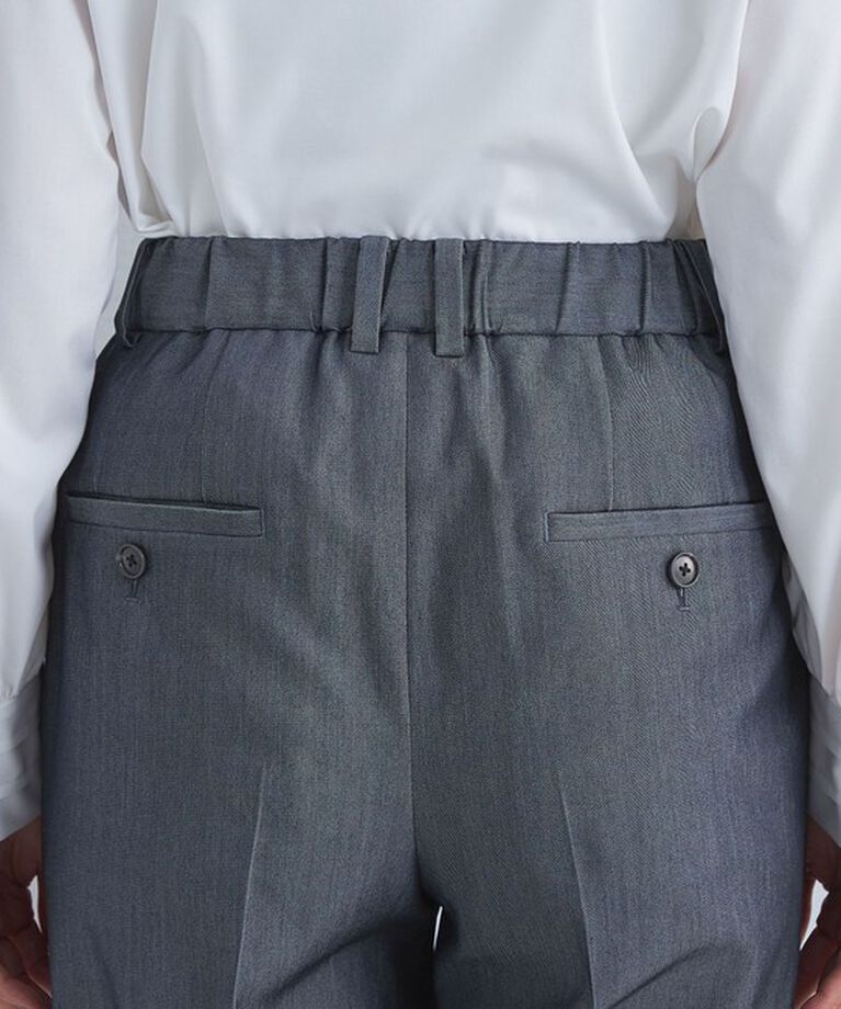 UNITED ARROWS green label relaxing「［size SHORT/TALLあり］キチントボトムス タック スリム パンツ」|スラックス|