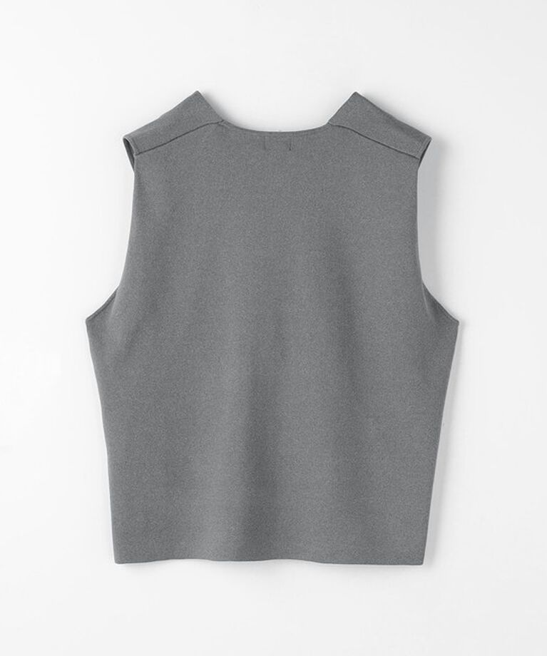 UNITED ARROWS green label relaxing「DEEP ディープ Vネック ニット Aライン ベスト -ウォッシャブル-」|ベスト・ジレ|
