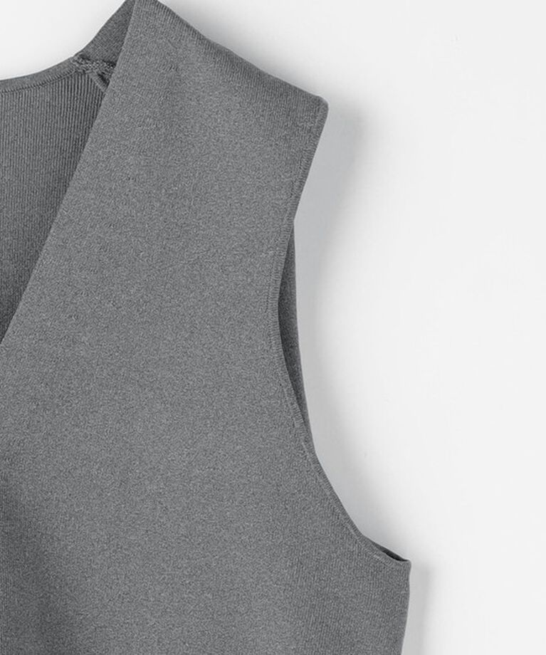 UNITED ARROWS green label relaxing「DEEP ディープ Vネック ニット Aライン ベスト -ウォッシャブル-」|ベスト・ジレ|