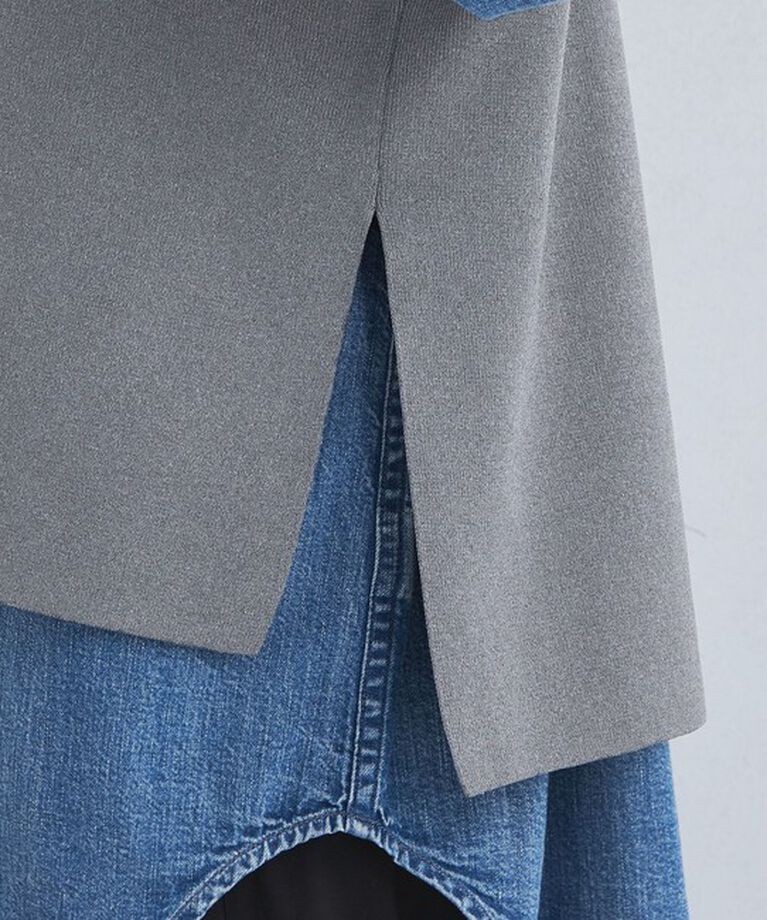 UNITED ARROWS green label relaxing「DEEP ディープ Vネック ニット Aライン ベスト -ウォッシャブル-」|ベスト・ジレ|