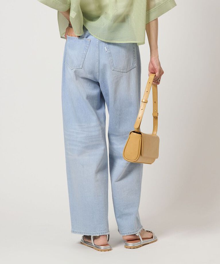 UNITED ARROWS green label relaxing「［size SHORT/TALLあり］ワイド デニム パンツ」|デニム|