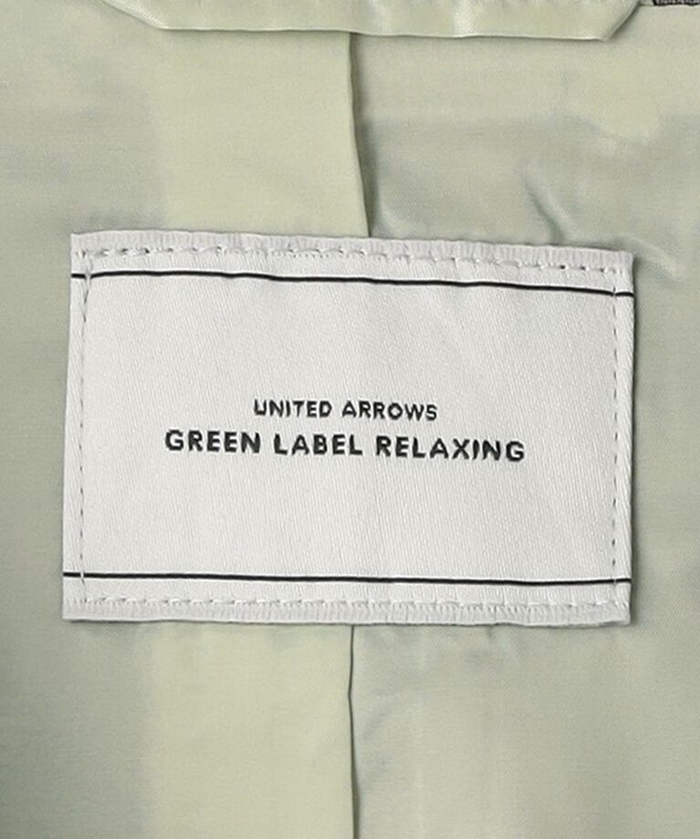 UNITED ARROWS green label relaxing「カチリラ ノーラペル ジャケット -ウォッシャブル・ストレッチ・防シワ-」|ノーカラージャケット|