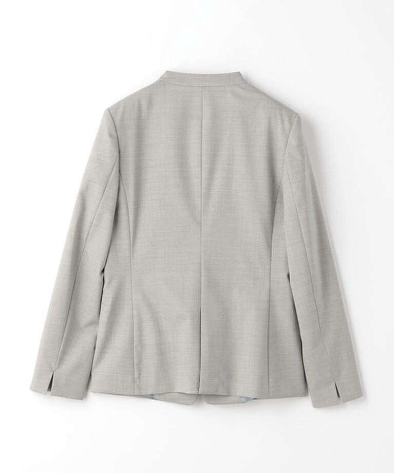 UNITED ARROWS green label relaxing「カチリラ ノーラペル ジャケット -ウォッシャブル・ストレッチ・防シワ-」|ノーカラージャケット|