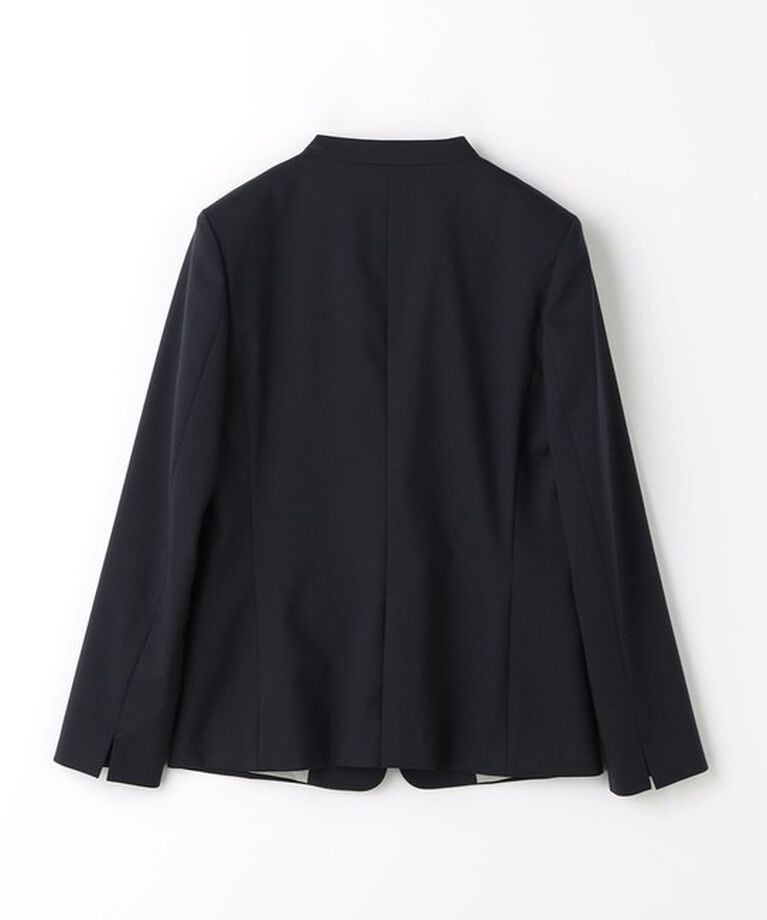 UNITED ARROWS green label relaxing「カチリラ ノーラペル ジャケット -ウォッシャブル・ストレッチ・防シワ-」|ノーカラージャケット|