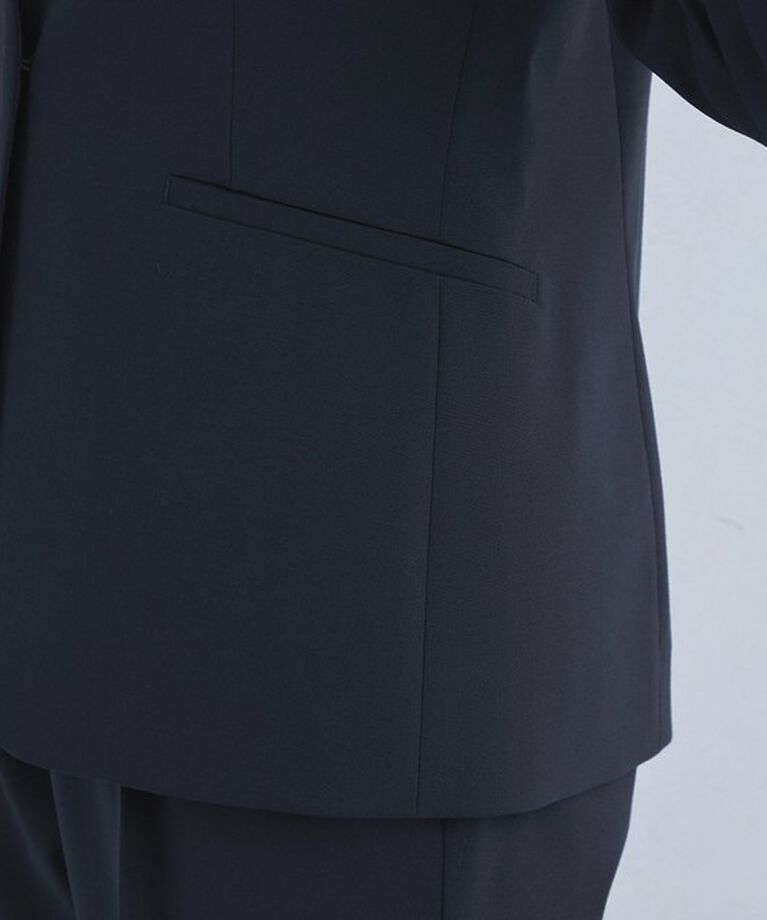 UNITED ARROWS green label relaxing「カチリラ ノーラペル ジャケット -ウォッシャブル・ストレッチ・防シワ-」|ノーカラージャケット|