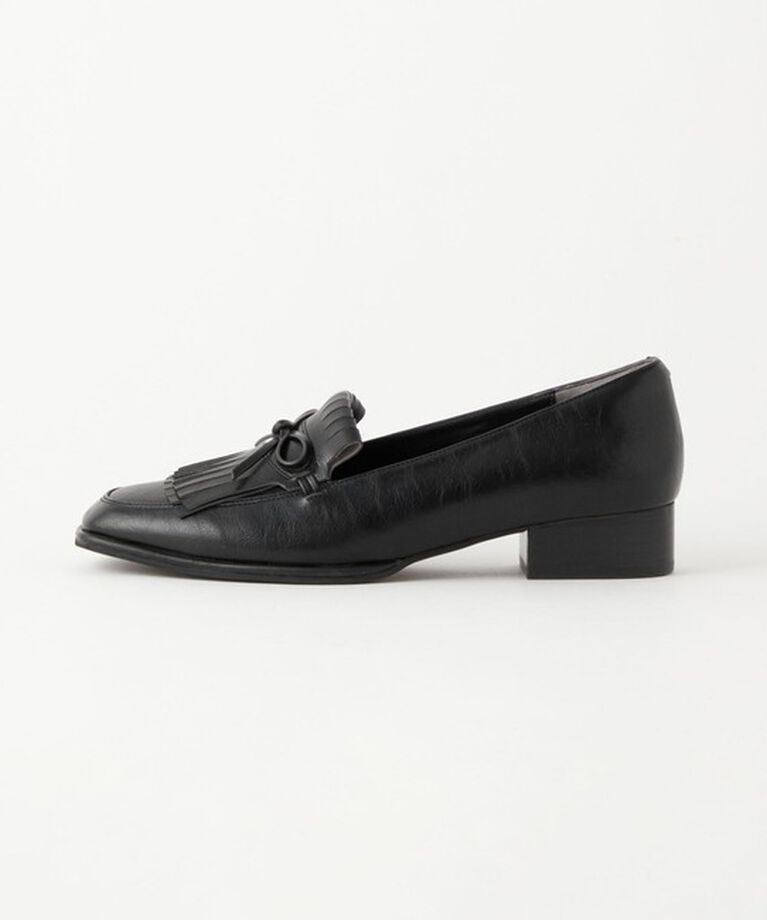 UNITED ARROWS green label relaxing「キルトリボン スリッポン シューズ / ローファー（3cmヒール）-撥水-」|その他|