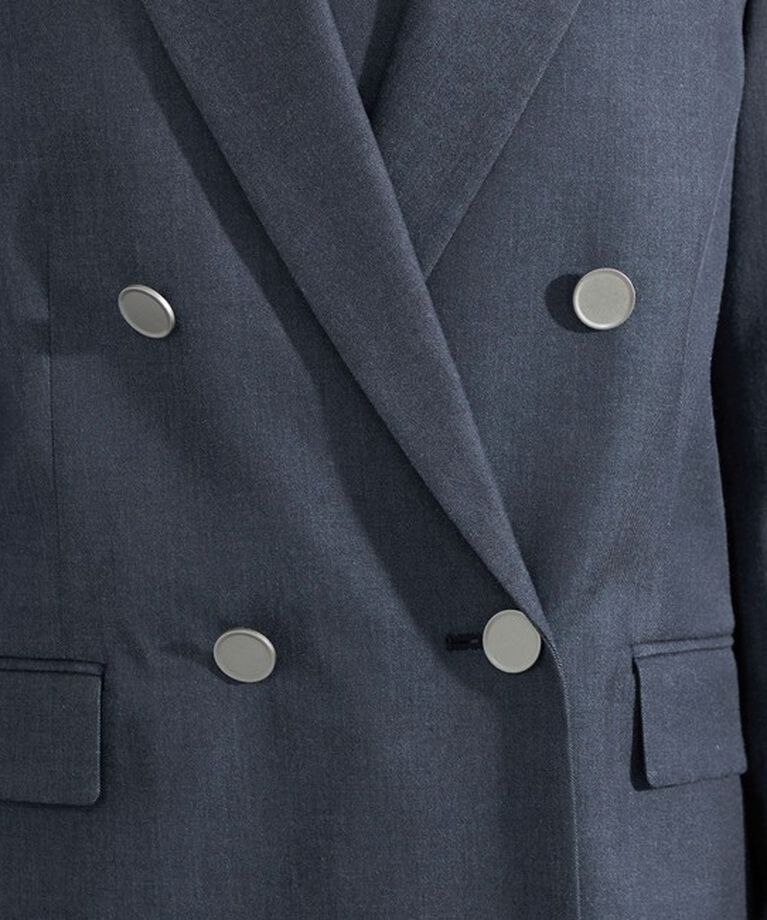 UNITED ARROWS green label relaxing「［size SHORTあり］Greed グリード シャンブレー ダブル ジャケット」|テーラードジャケット|