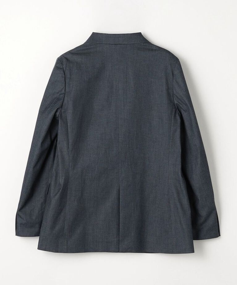 UNITED ARROWS green label relaxing「［size SHORTあり］Greed グリード シャンブレー ダブル ジャケット」|テーラードジャケット|