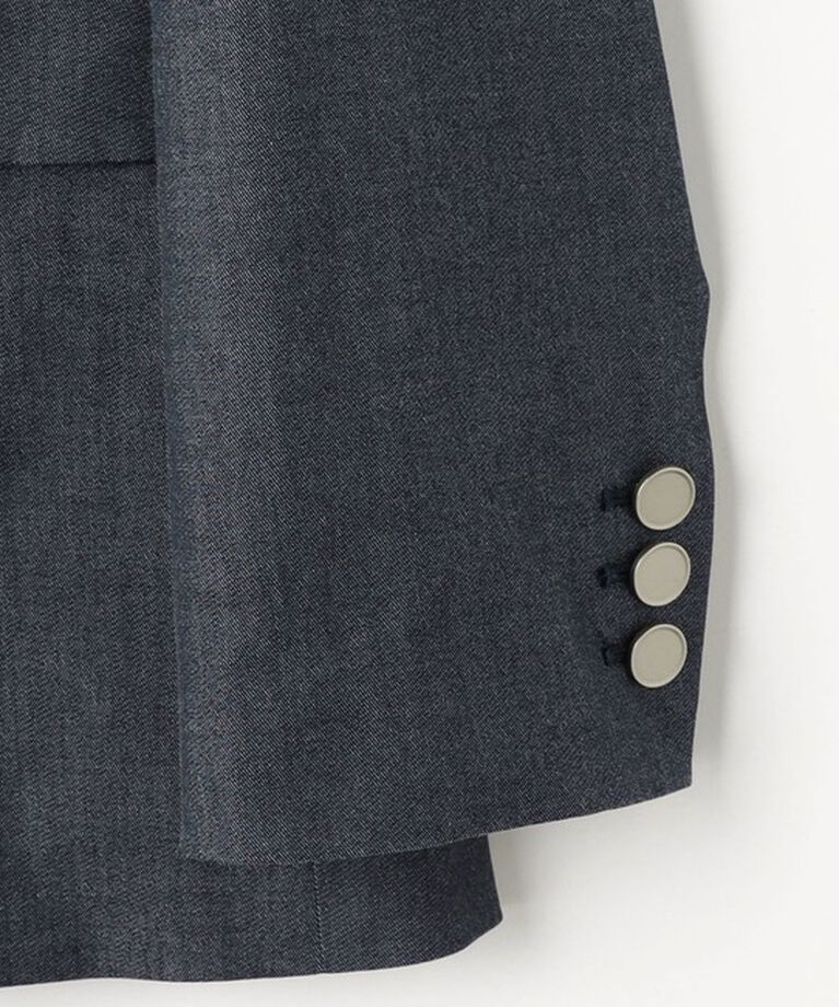 UNITED ARROWS green label relaxing「［size SHORTあり］Greed グリード シャンブレー ダブル ジャケット」|テーラードジャケット|