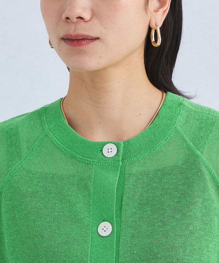 UNITED ARROWS green label relaxing「【結論シリーズ】忍ばせカーデ 2WAY -ウォッシャブル-」|カーディガン|