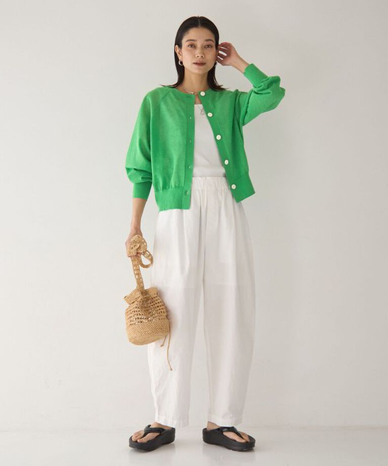 UNITED ARROWS green label relaxing「【結論シリーズ】忍ばせカーデ 2WAY -ウォッシャブル-」|カーディガン|