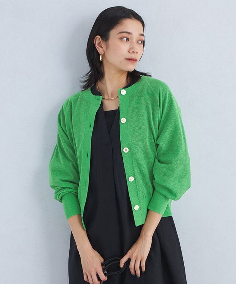 UNITED ARROWS green label relaxing「【結論シリーズ】忍ばせカーデ 2WAY -ウォッシャブル-」|カーディガン|