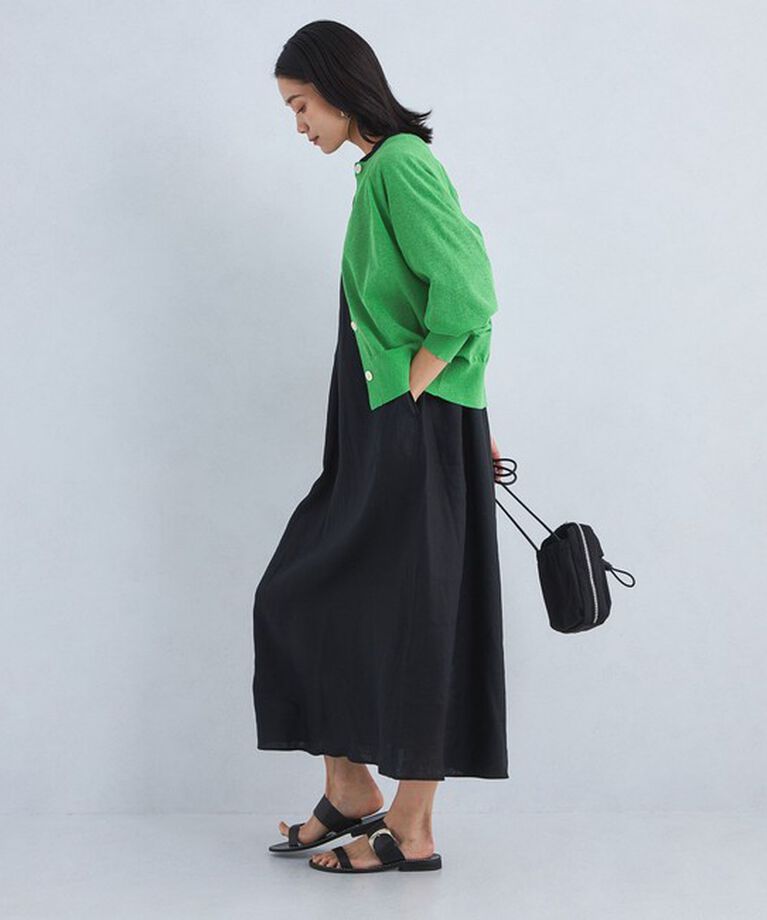 UNITED ARROWS green label relaxing「【結論シリーズ】忍ばせカーデ 2WAY -ウォッシャブル-」|カーディガン|