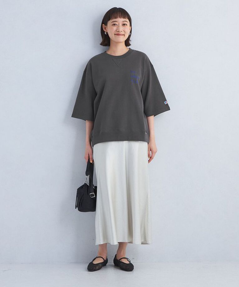 UNITED ARROWS green label relaxing「【別注】＜RUSSELL ATHLETIC＞ハーフスリーブ スウェット プルオーバー」|スウェット・ジャージ|