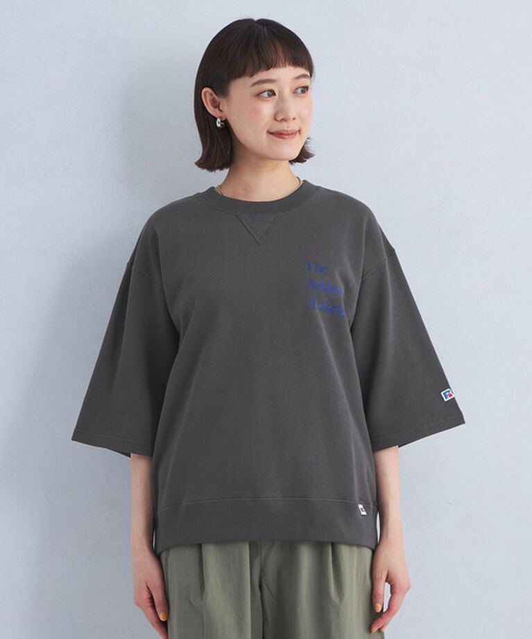 UNITED ARROWS green label relaxing「【別注】＜RUSSELL ATHLETIC＞ハーフスリーブ スウェット プルオーバー」|スウェット・ジャージ|