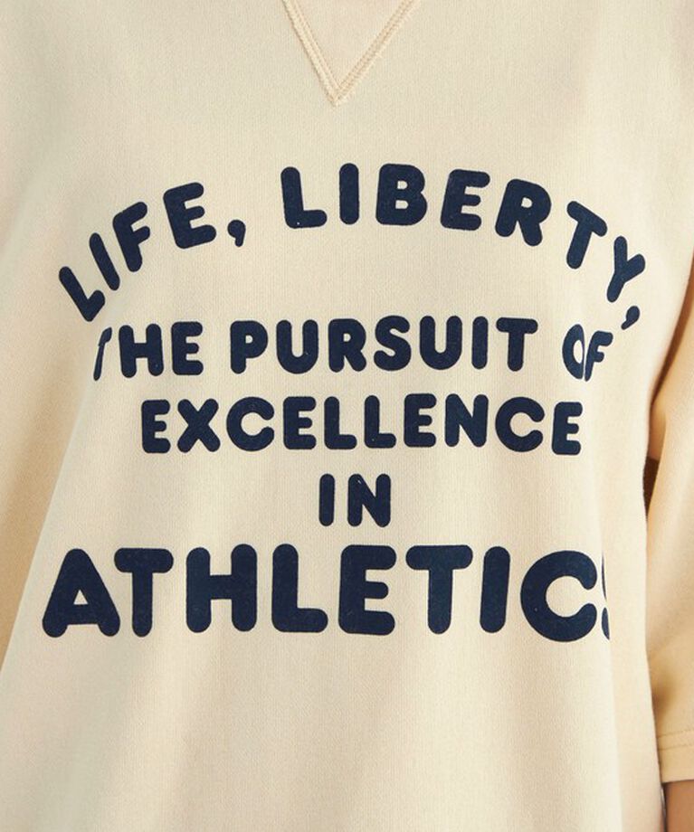 UNITED ARROWS green label relaxing「【別注】＜RUSSELL ATHLETIC＞ハーフスリーブ スウェット プルオーバー」|スウェット・ジャージ|