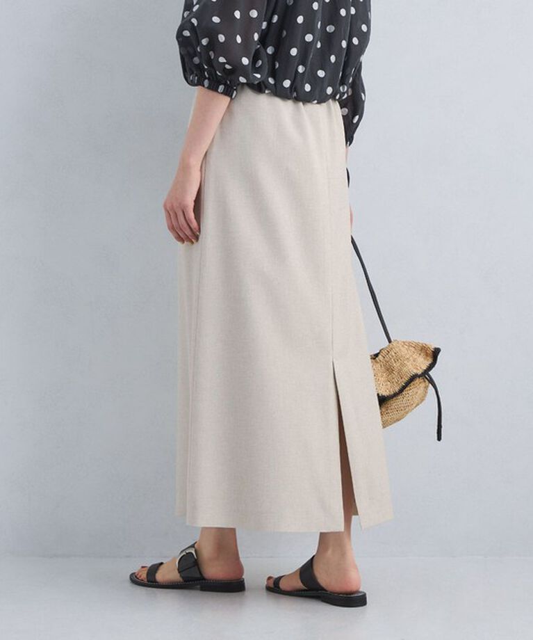 UNITED ARROWS green label relaxing「［size SHORTあり］スラブオックス ナロー フレア スカート」|フレア|