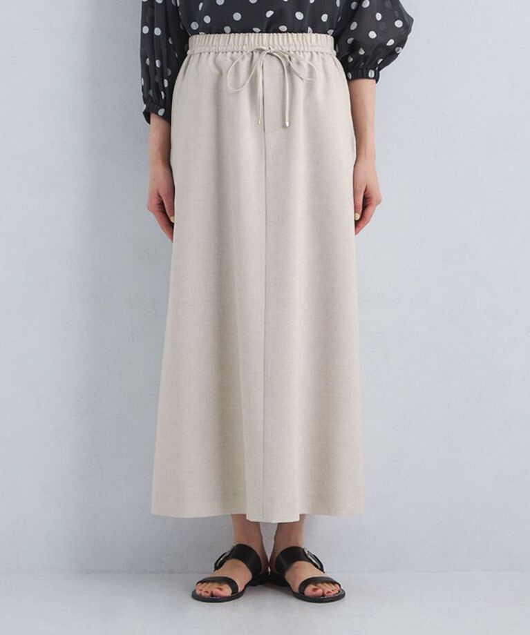 UNITED ARROWS green label relaxing「［size SHORTあり］スラブオックス ナロー フレア スカート」|フレア|
