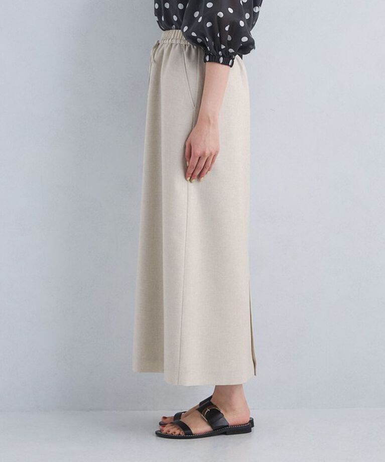 UNITED ARROWS green label relaxing「［size SHORTあり］スラブオックス ナロー フレア スカート」|フレア|