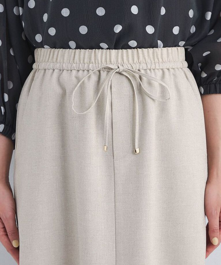 UNITED ARROWS green label relaxing「［size SHORTあり］スラブオックス ナロー フレア スカート」|フレア|