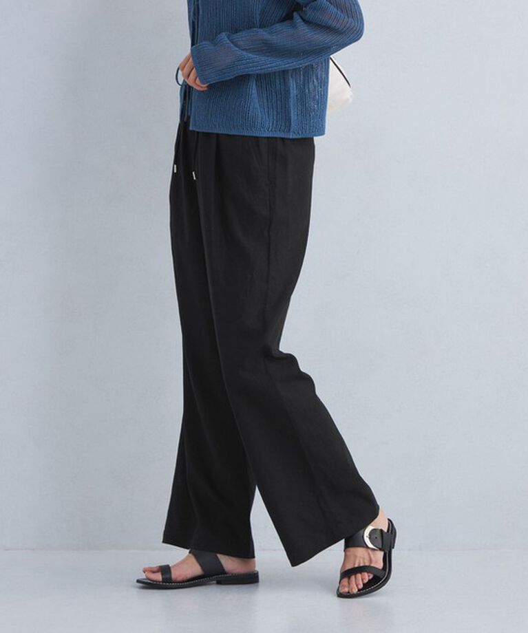 UNITED ARROWS green label relaxing「［size SHORT/TALLあり］BREEZE LINEN ブリーズリネン ワイド パンツ」|その他|