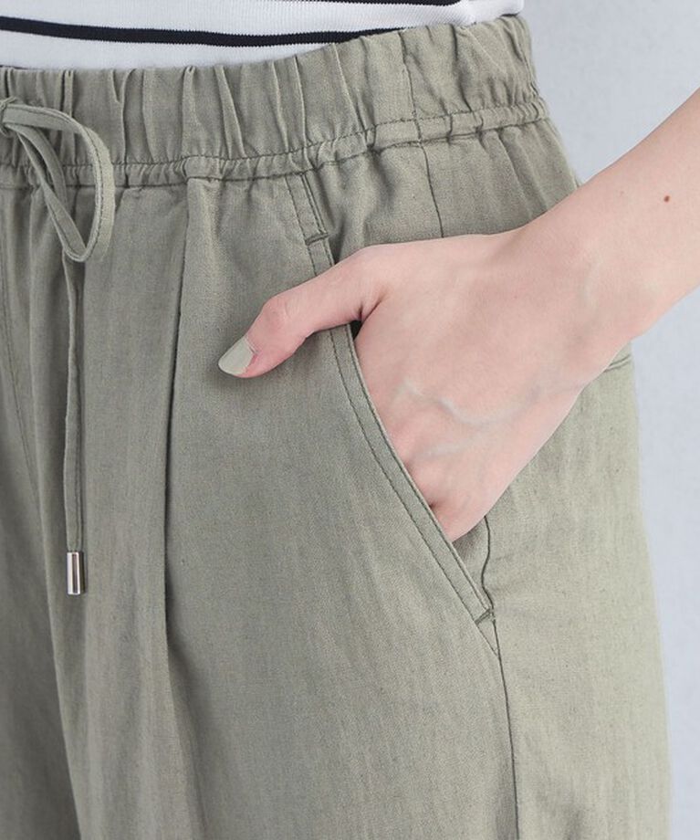 UNITED ARROWS green label relaxing「［size SHORT/TALLあり］BREEZE LINEN ブリーズリネン ワイド パンツ」|その他|