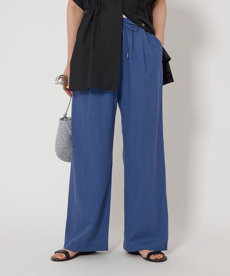 UNITED ARROWS green label relaxing「［size SHORT/TALLあり］BREEZE LINEN ブリーズリネン ワイド パンツ」|その他|ROYAL
