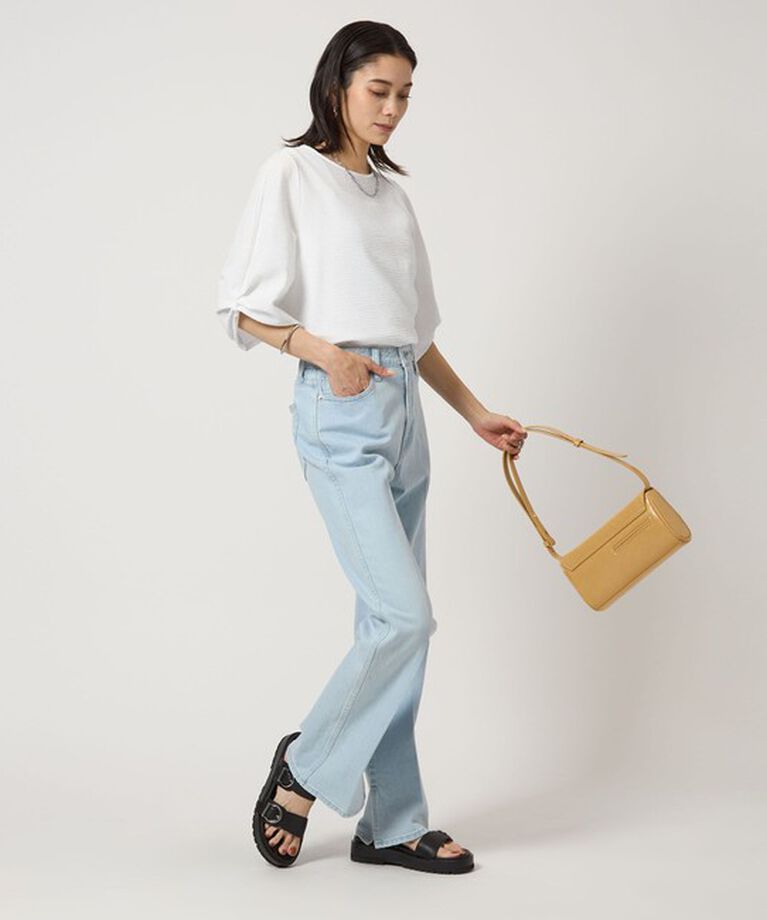 UNITED ARROWS green label relaxing「サッカー タックスリーブ プルオーバー カットソー -UVカット-」|Tシャツ・カットソー|