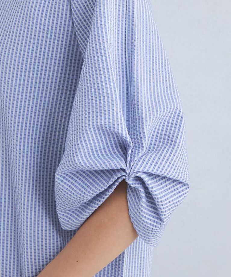 UNITED ARROWS green label relaxing「サッカー タックスリーブ プルオーバー カットソー -UVカット-」|Tシャツ・カットソー|