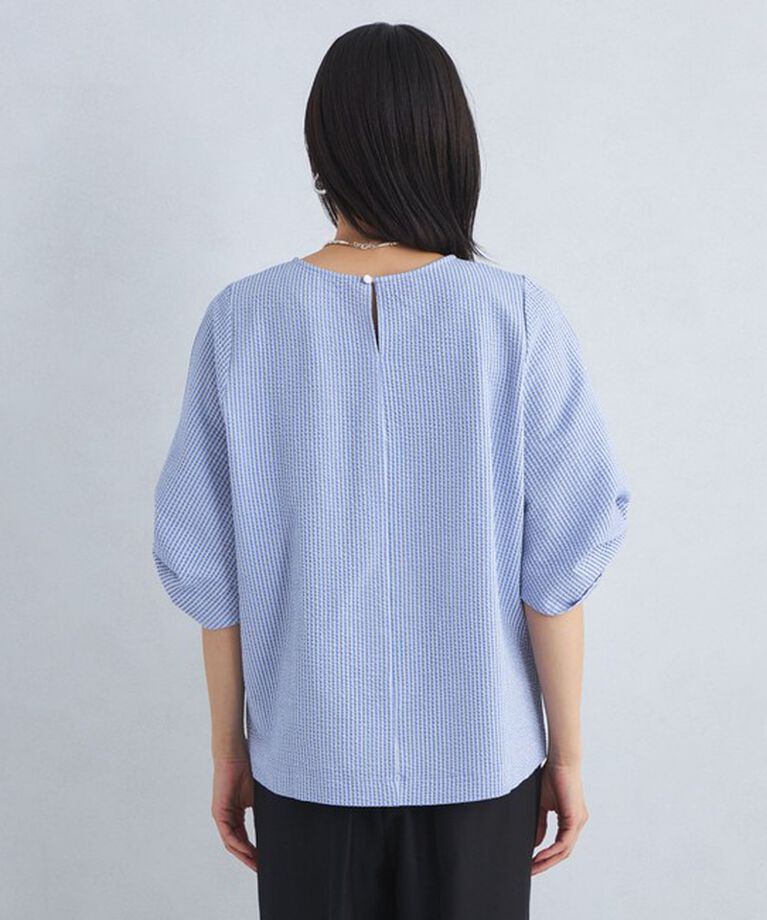 UNITED ARROWS green label relaxing「サッカー タックスリーブ プルオーバー カットソー -UVカット-」|Tシャツ・カットソー|