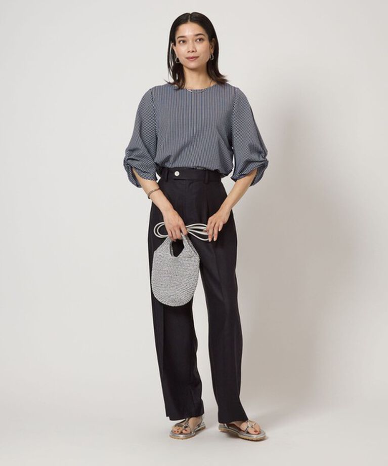 UNITED ARROWS green label relaxing「サッカー タックスリーブ プルオーバー カットソー -UVカット-」|Tシャツ・カットソー|