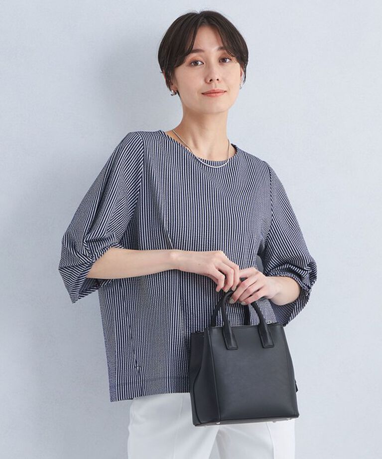 UNITED ARROWS green label relaxing「サッカー タックスリーブ プルオーバー カットソー -UVカット-」|Tシャツ・カットソー|