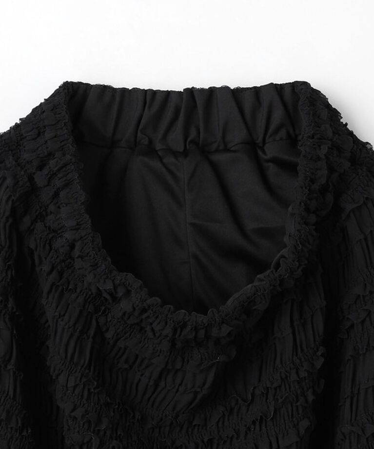 UNITED ARROWS green label relaxing「＜at ease＞シアー フリル スカート」|タイト|