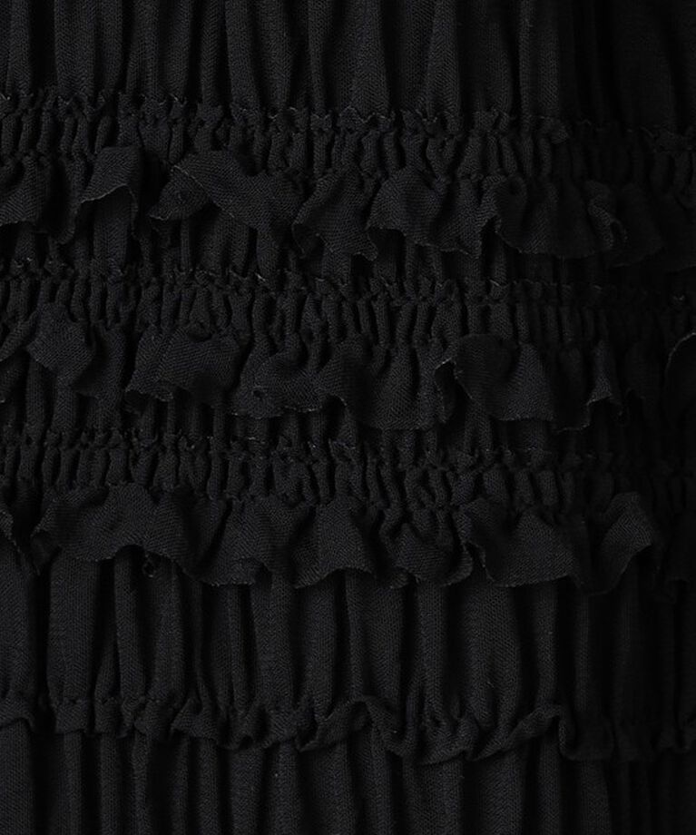 UNITED ARROWS green label relaxing「＜at ease＞シアー フリル スカート」|タイト|