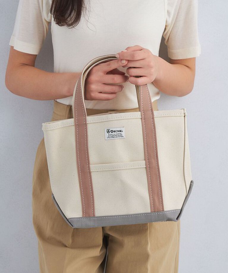 UNITED ARROWS green label relaxing「＜ORCIVAL＞トートバッグ スモール」|トートバッグ|LT.PINK