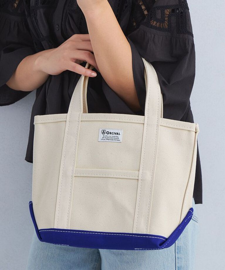 UNITED ARROWS green label relaxing「＜ORCIVAL＞トートバッグ スモール」|トートバッグ|COBALT