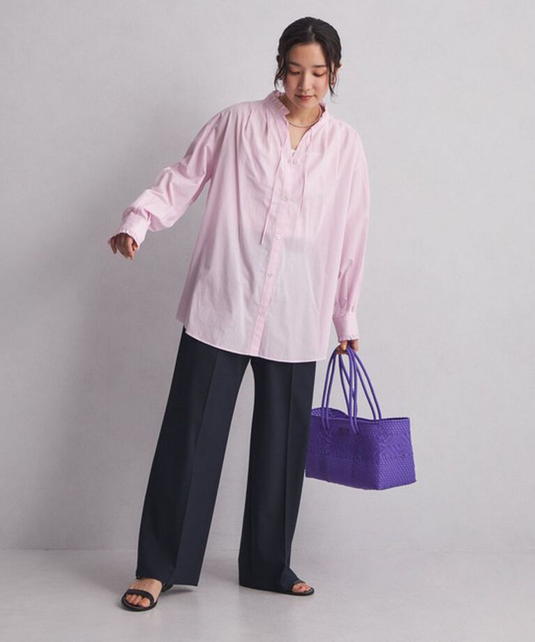 UNITED ARROWS green label relaxing「【WEB限定】＜at ease＞オルマイ ワイド パンツ -マシンウォッシャブル・ストレッチ・帯電防止-」|その他|