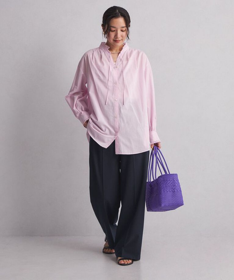 UNITED ARROWS green label relaxing「【WEB限定】＜at ease＞オルマイ ワイド パンツ -マシンウォッシャブル・ストレッチ・帯電防止-」|その他|