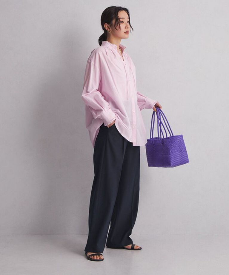 UNITED ARROWS green label relaxing「【WEB限定】＜at ease＞オルマイ ワイド パンツ -マシンウォッシャブル・ストレッチ・帯電防止-」|その他|